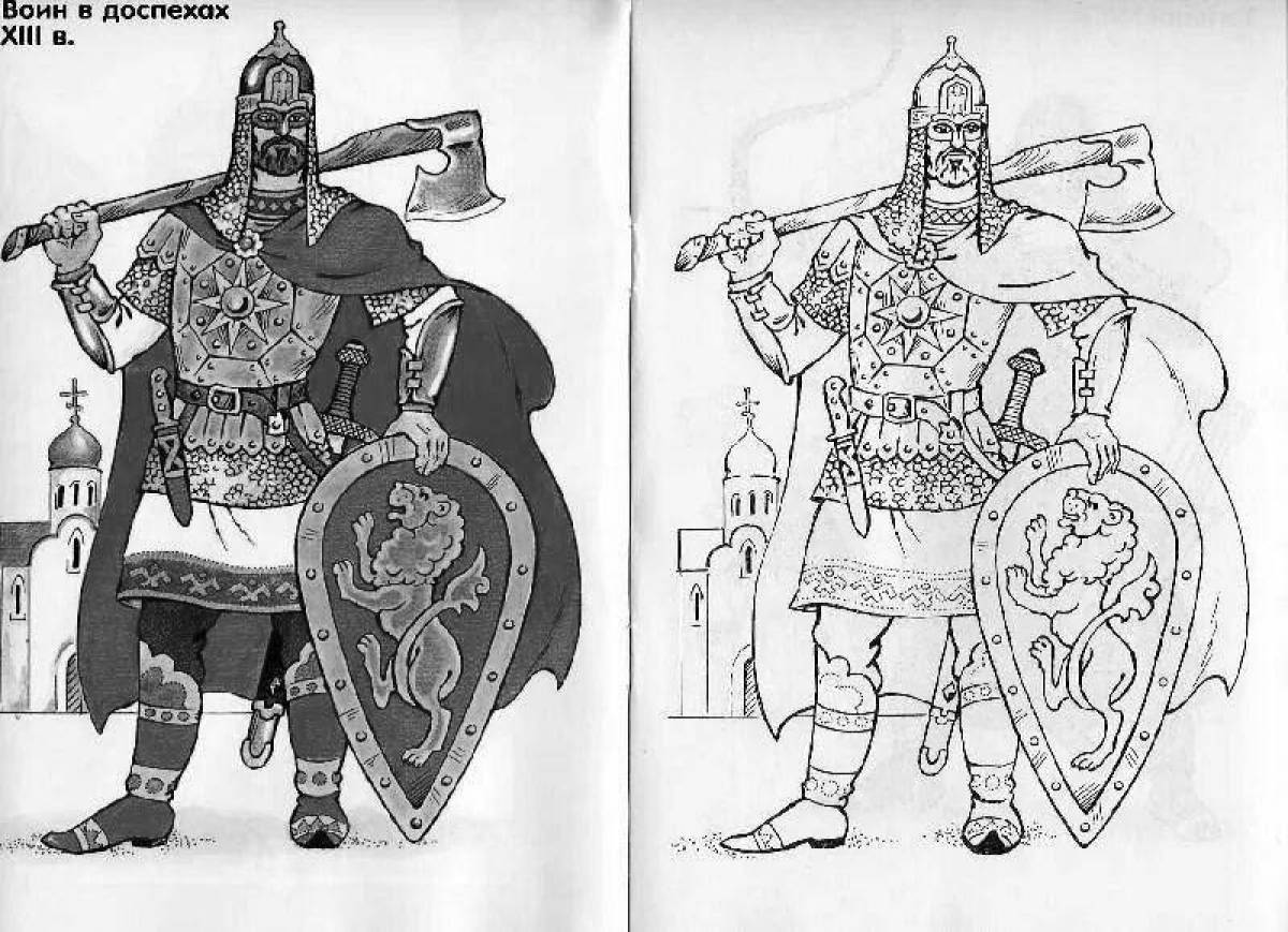 Royal alexander nevsky coloring book