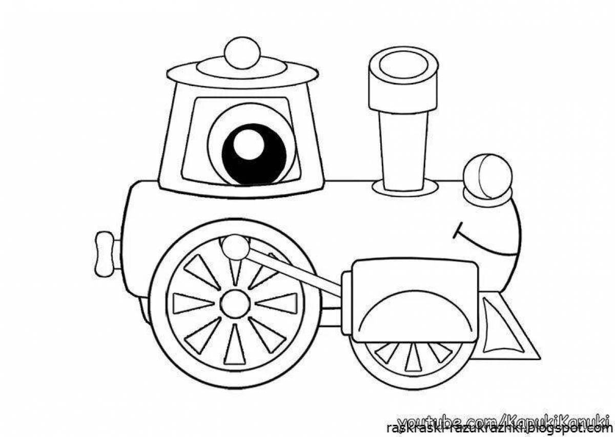 Steam locomotive for kids #3