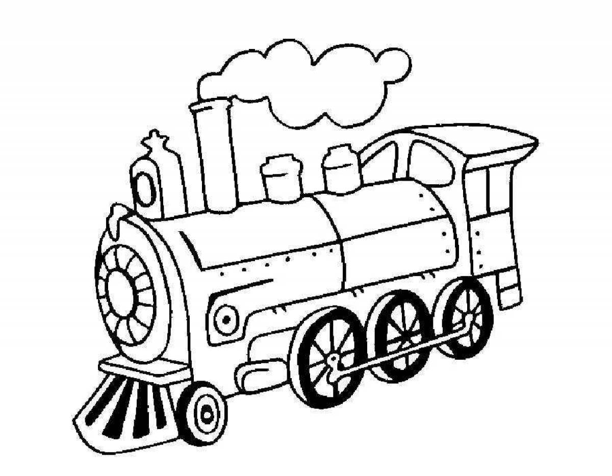 Steam locomotive for children #6