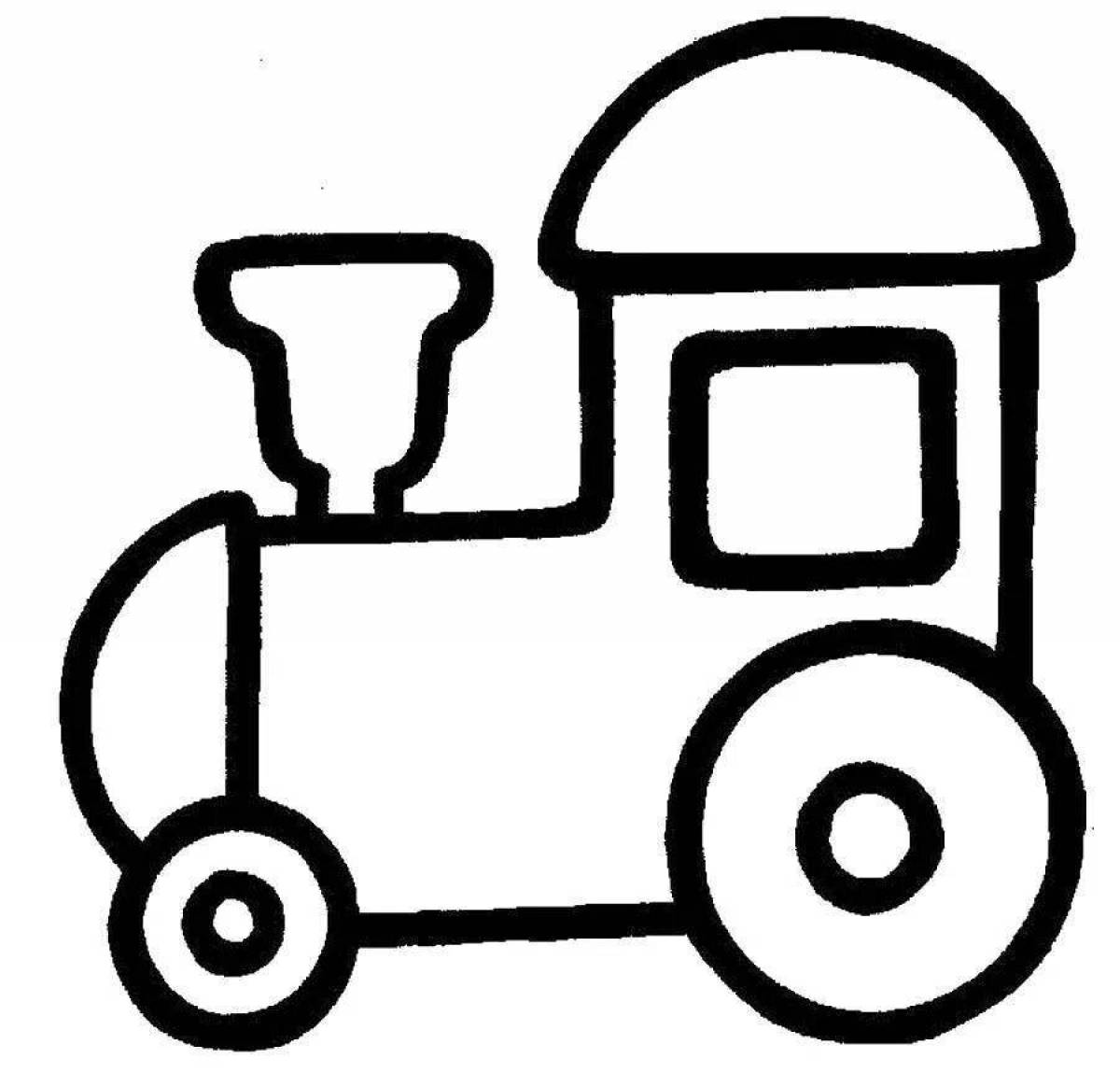 Steam locomotive for kids #7