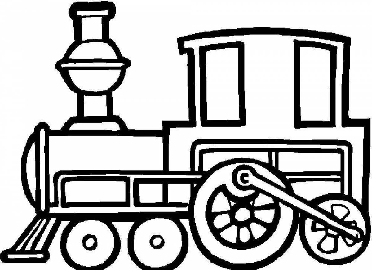 Steam locomotive for kids #8