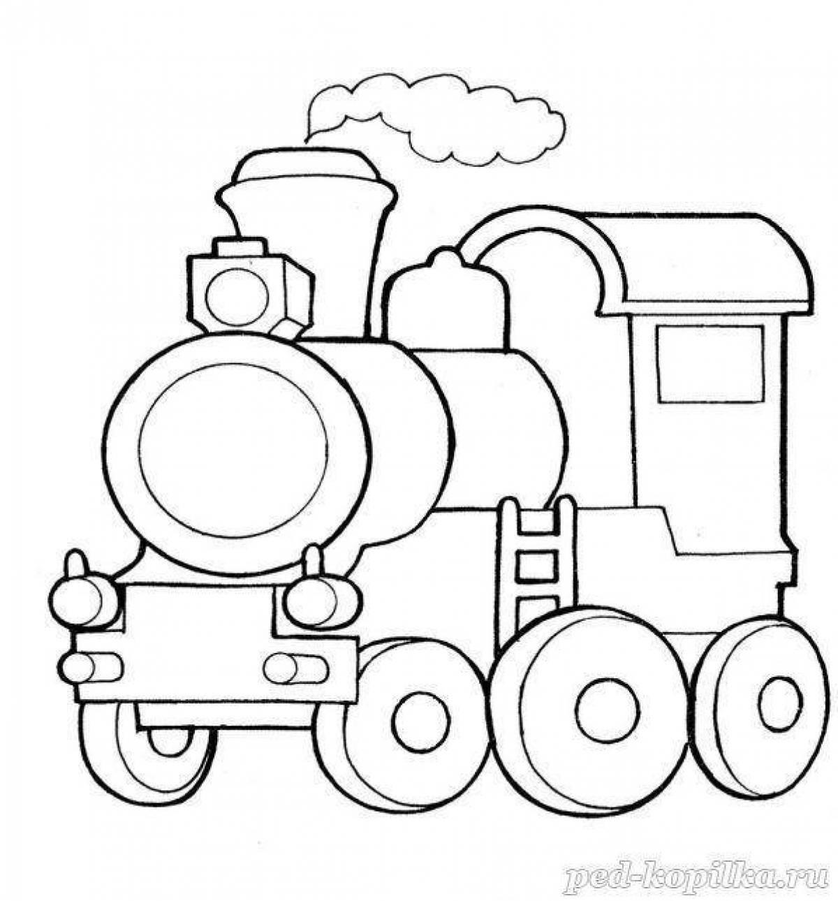 Steam locomotive for kids #10