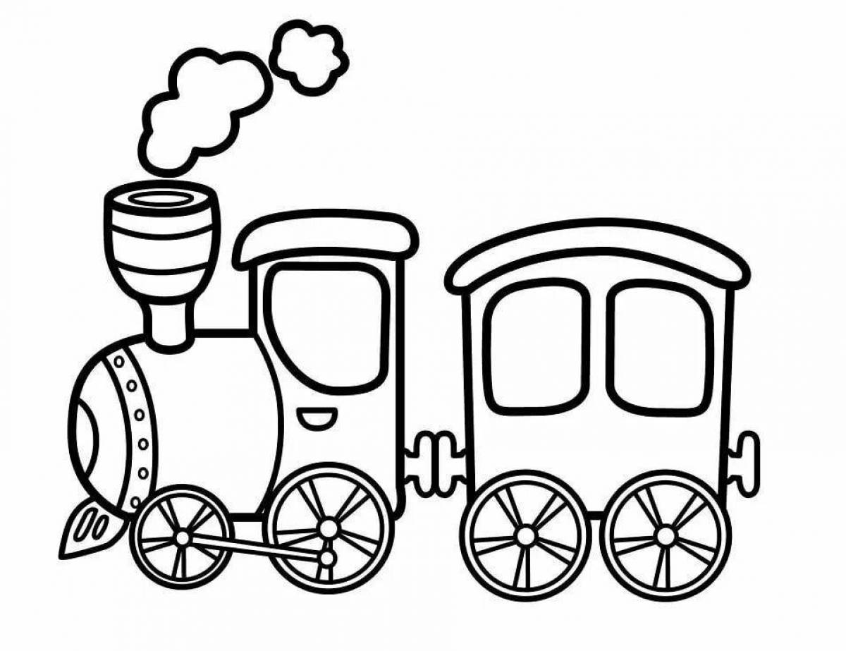 Steam locomotive for kids #13