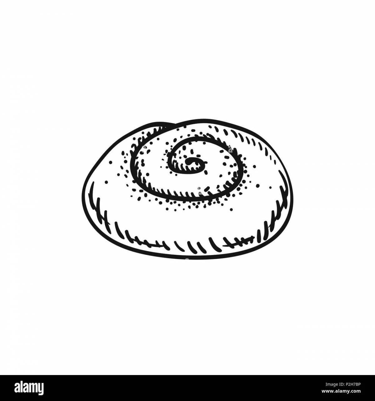 Delicious Cheesecake Coloring Page