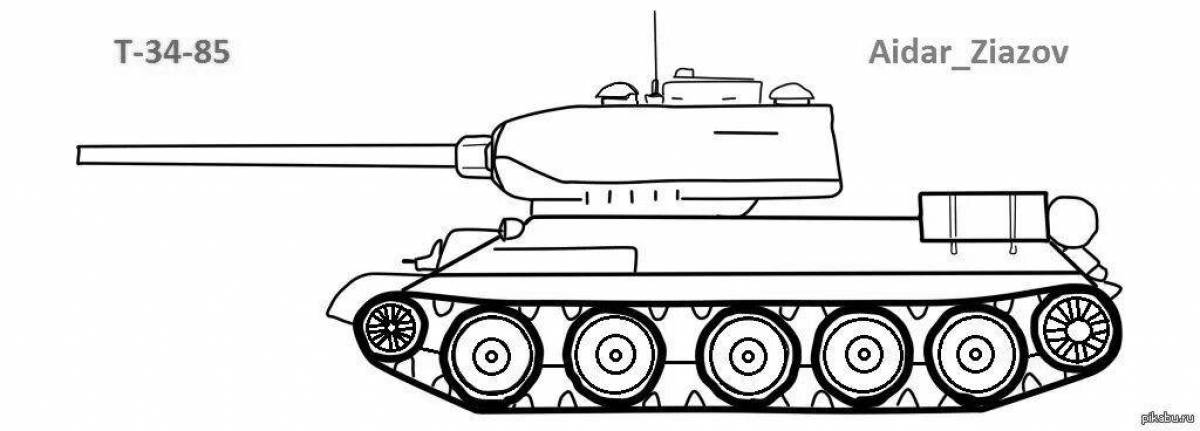 T 34 рисунок