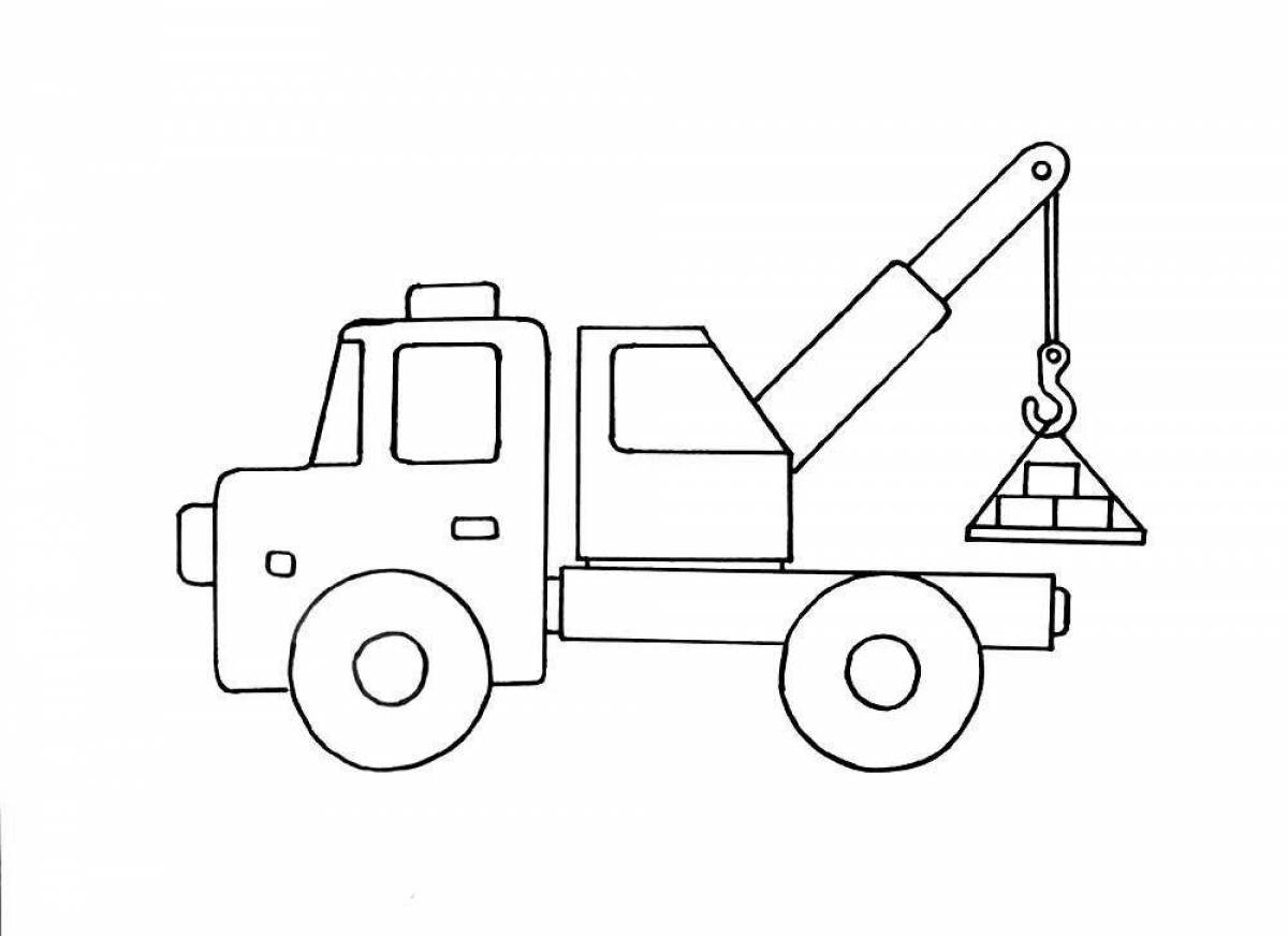 Раскраска техника. Раскраска машина кран. Машина кран раскраска для детей. Подъемный кран раскраска для детей. Строительные машины / раскраска.
