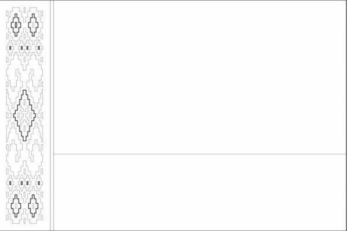 Орнамент на флаге беларуси нарисовать