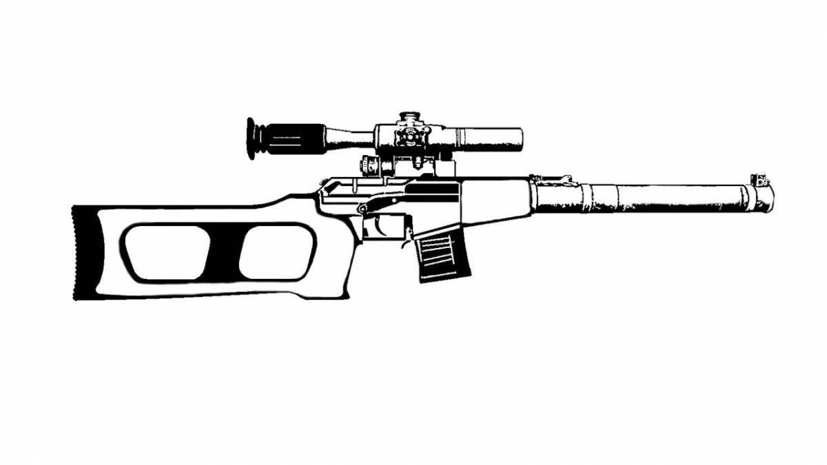 Great Rifle coloring page