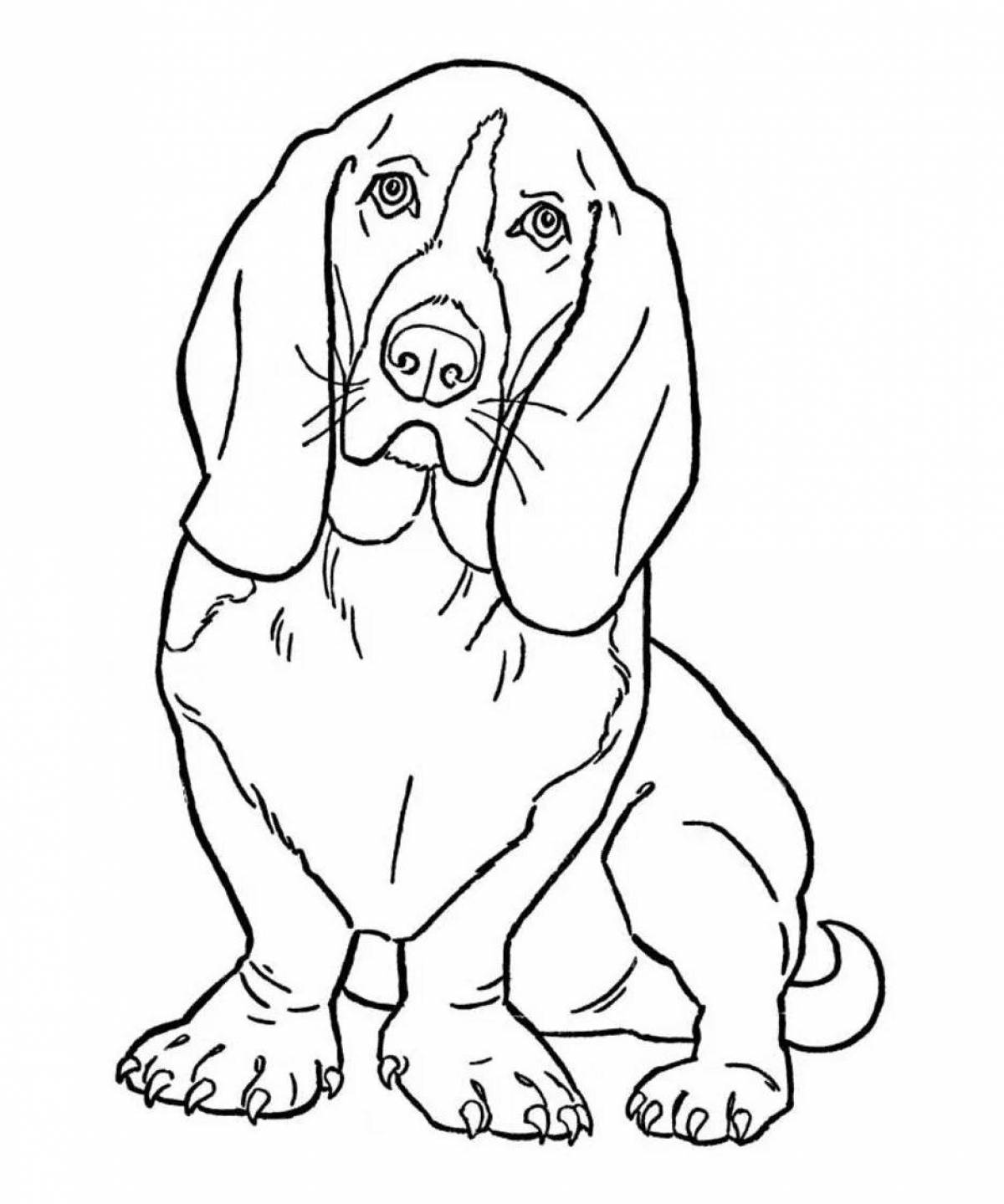 Собака рисунок #10
