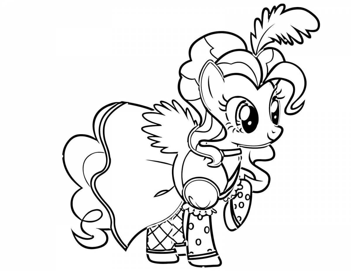 Little pony bright coloring