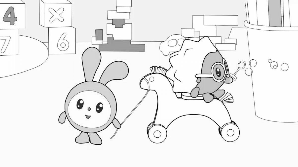 Innovative coloring game for kids
