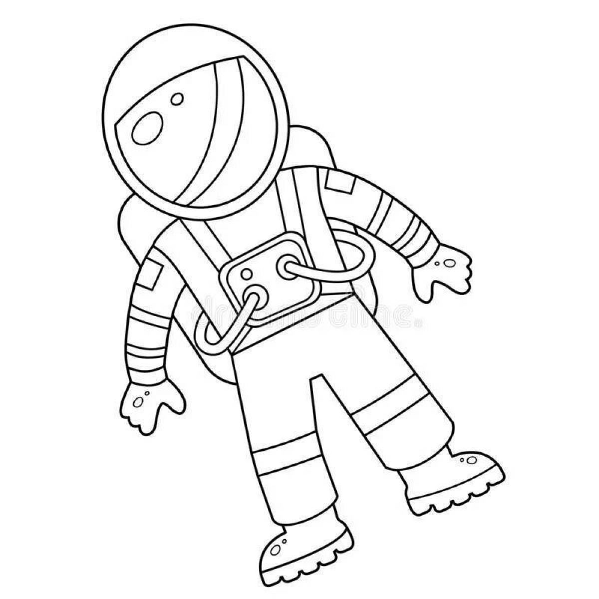 Cosmonaut for kids #2