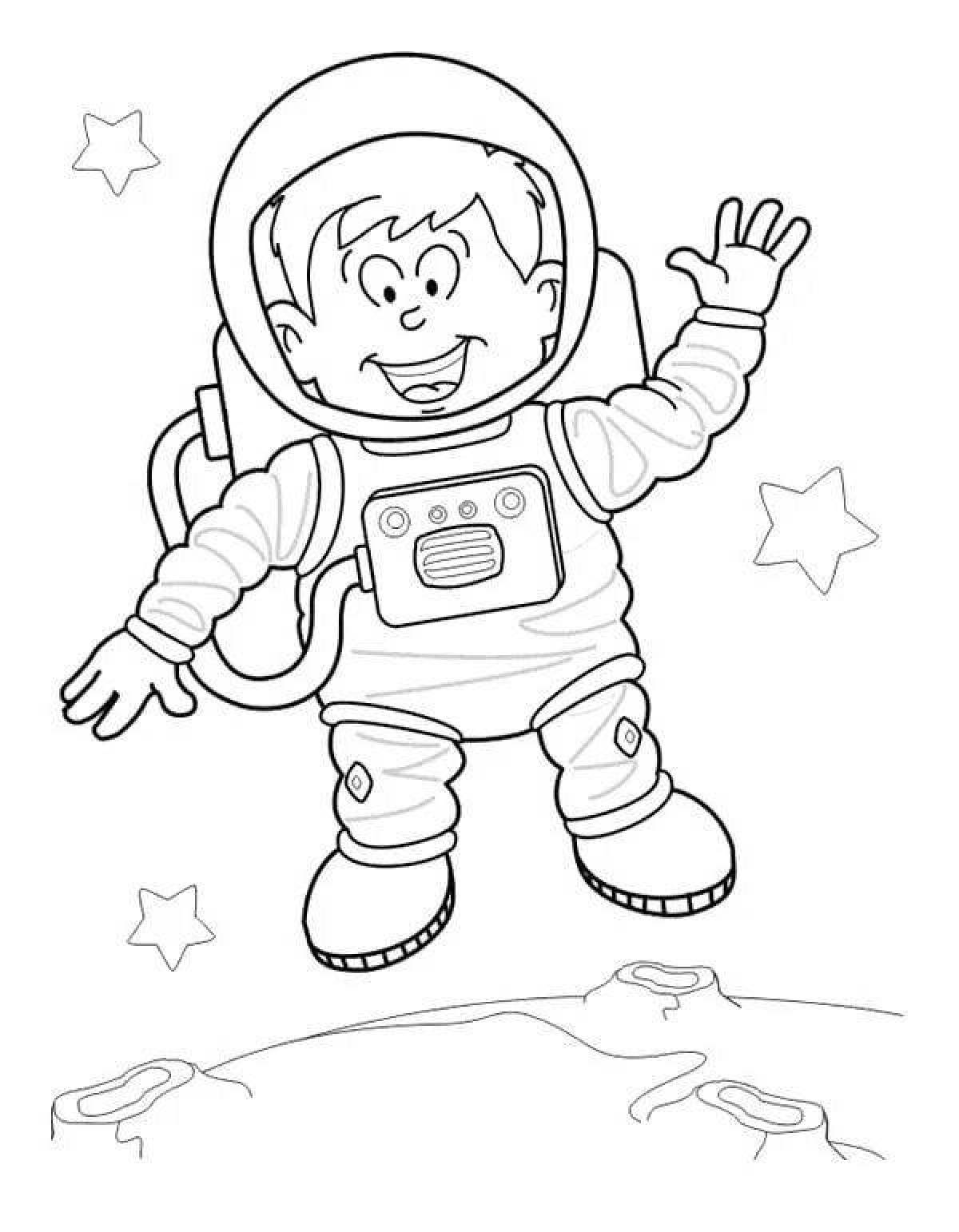 Космонавт для детей #5