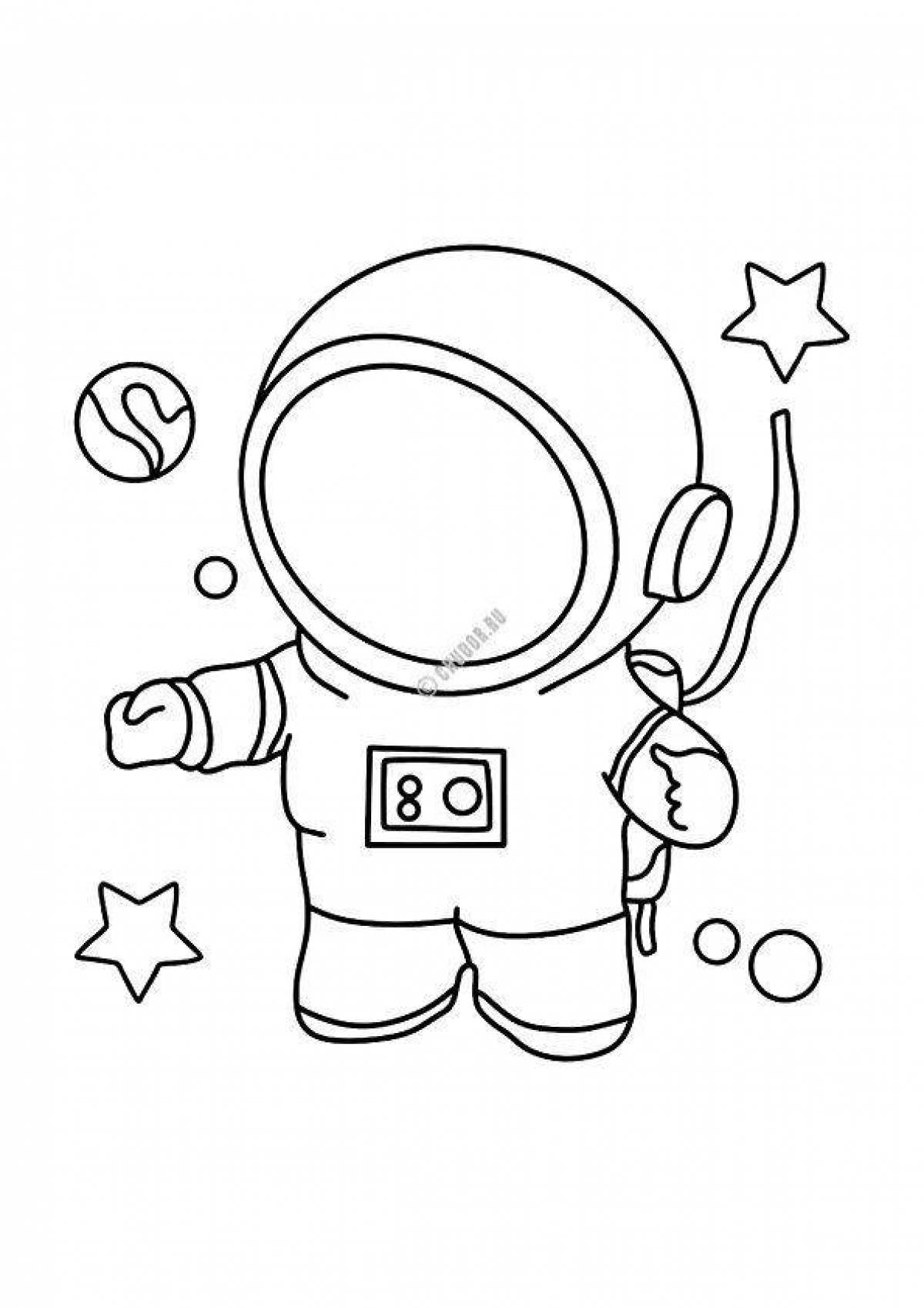 Cosmonaut for kids #11