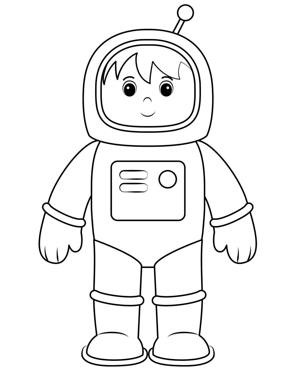 Cosmonaut for kids #12