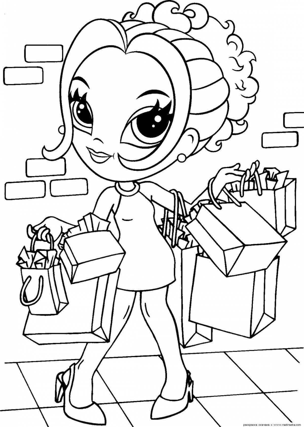Amazing coloring pages for girls new