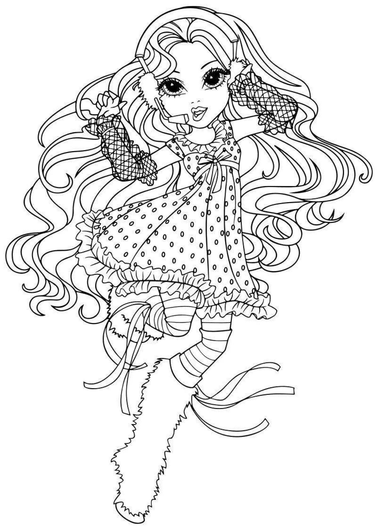 New coloring pages for girls