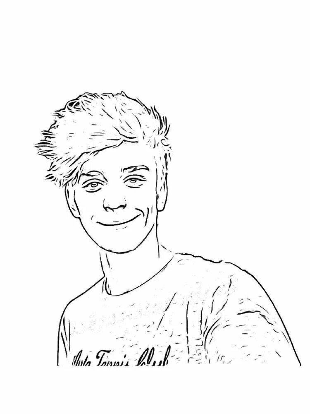 Fabulous vlad a 4 coloring book for kids