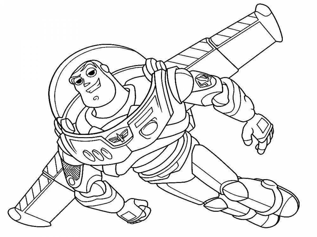 Fearless Fighters coloring page