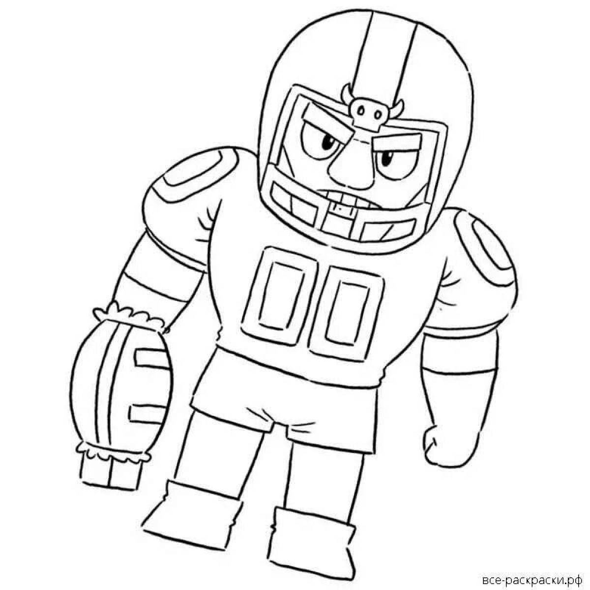 Resolute Fighters coloring page