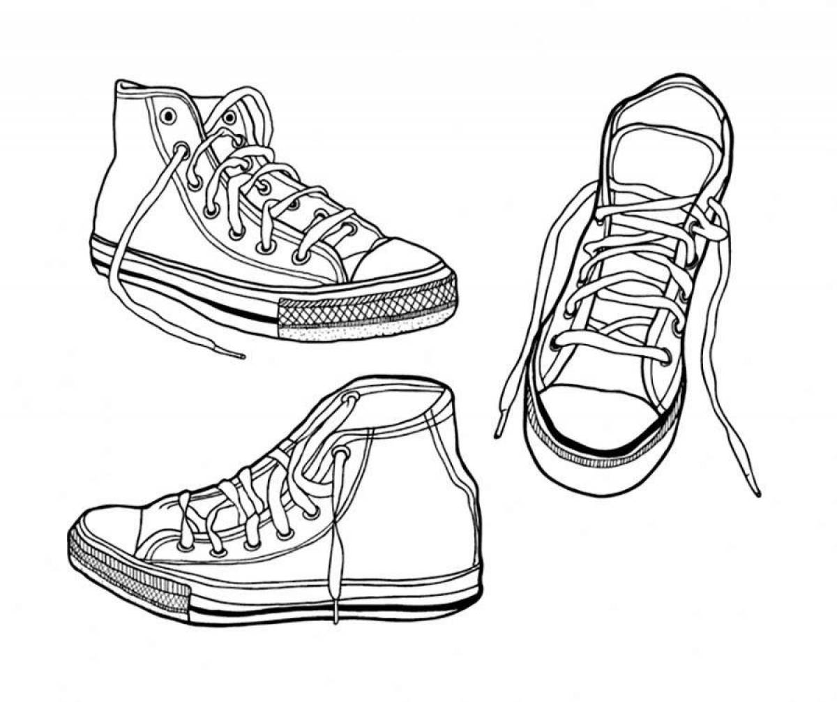 Boots grand coloring page