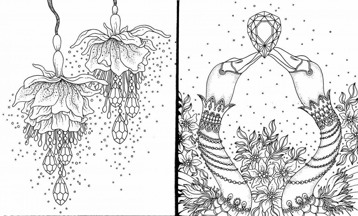 Coloring book shining hanna carlson