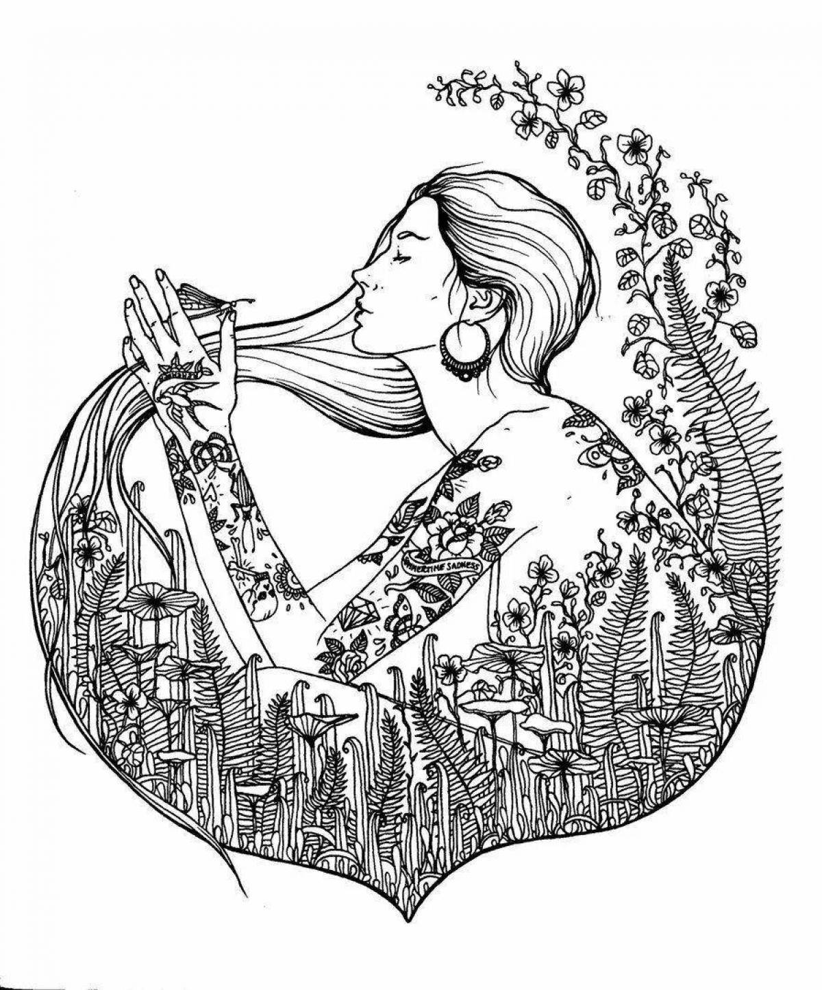 Hanna carlson's amazing coloring page