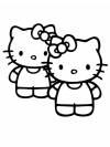 Coloring Pages Hello kitty with clothes (38 pcs) - download or print ...