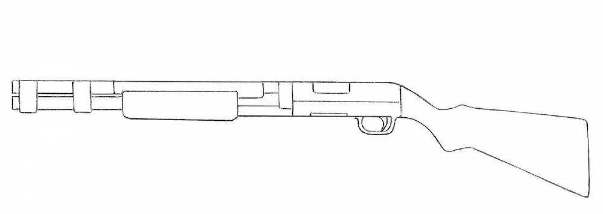 М 40 рисунок. Помпа дробовик ФОРТНАЙТ чертёж. Remington помповый дробовик чертёж. Дробовик Nova чертеж. Раскраска дробовик.
