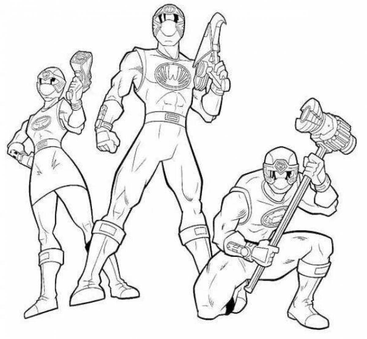 Super Strikers coloring page