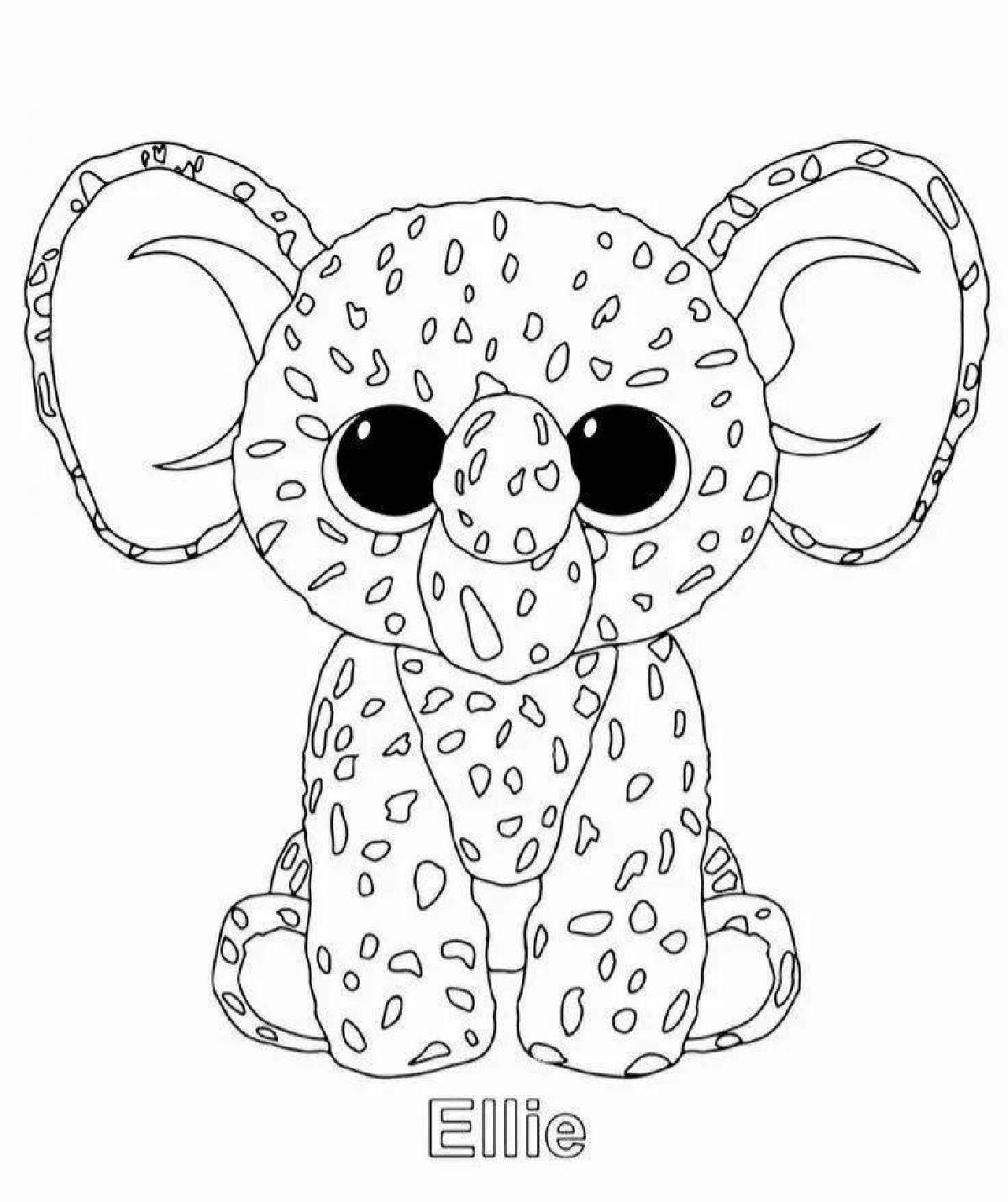 Huggable coloring toys