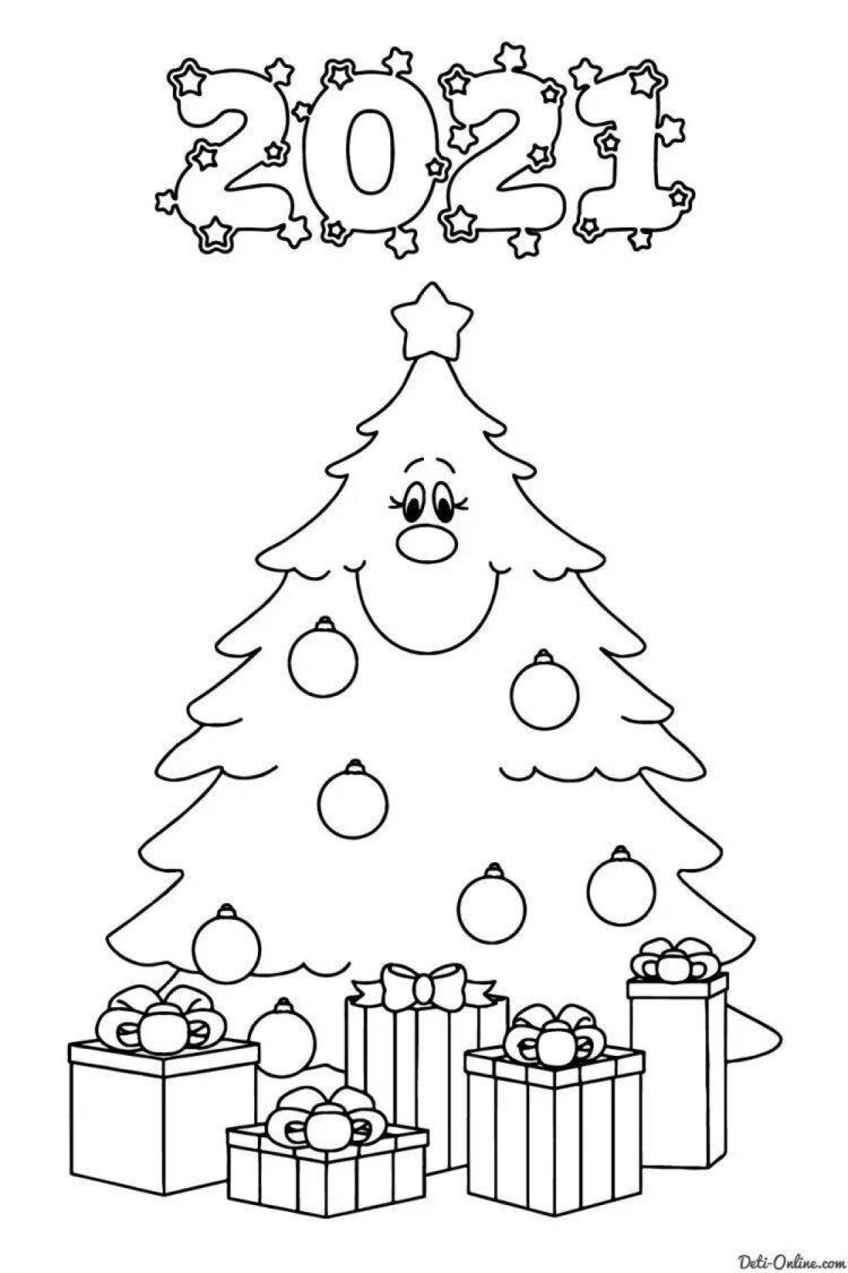 Gorgeous Christmas tree with toys