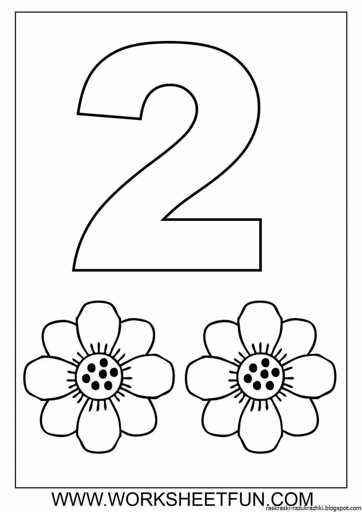 Color-bright coloring page number 3 for kids