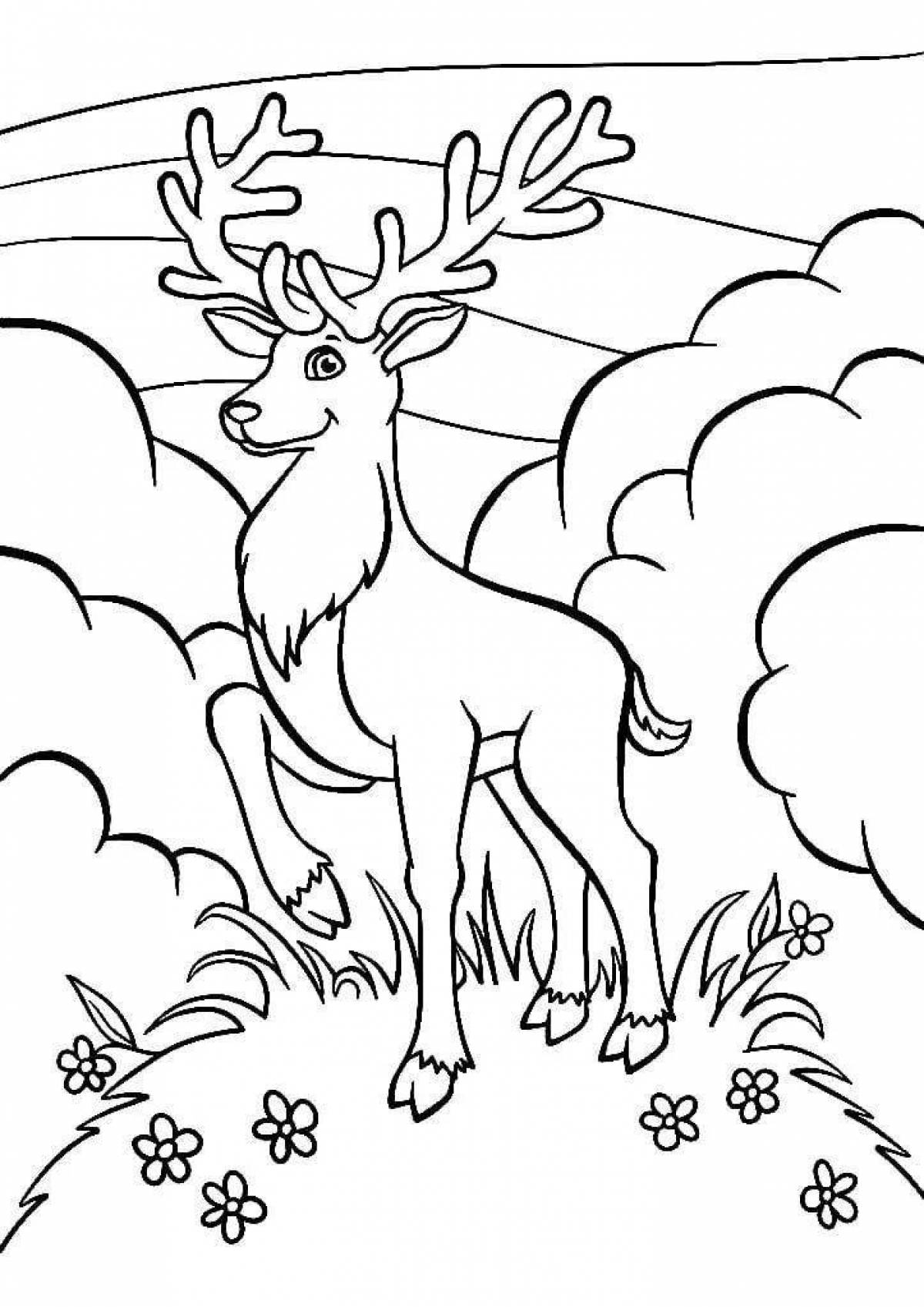 Silver hoof coloring page playful for toddlers