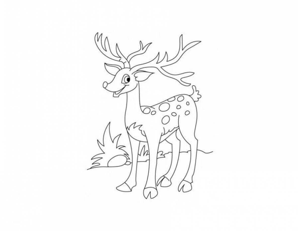 Color-marvelous silver hoof coloring page for kids
