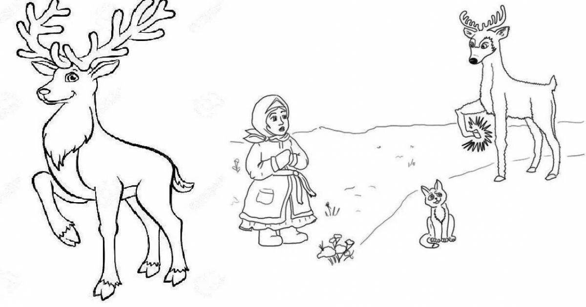 Color-lovely silver hoof coloring page for babies
