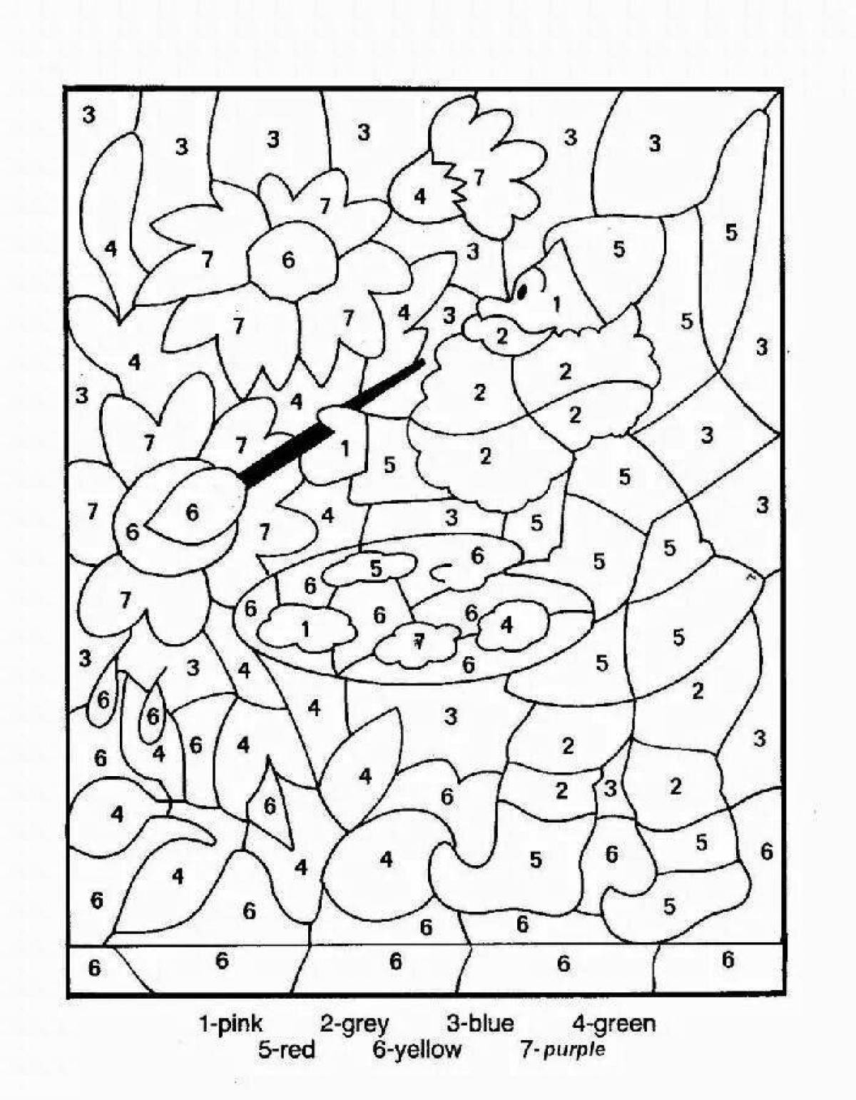 Раскраска по номерам А4, ЮНЛАНДИЯ «ВЕРТОЛЕТ», С АКРИЛОВЫМИ КРАСКАМИ, на картоне, кисть, 661592