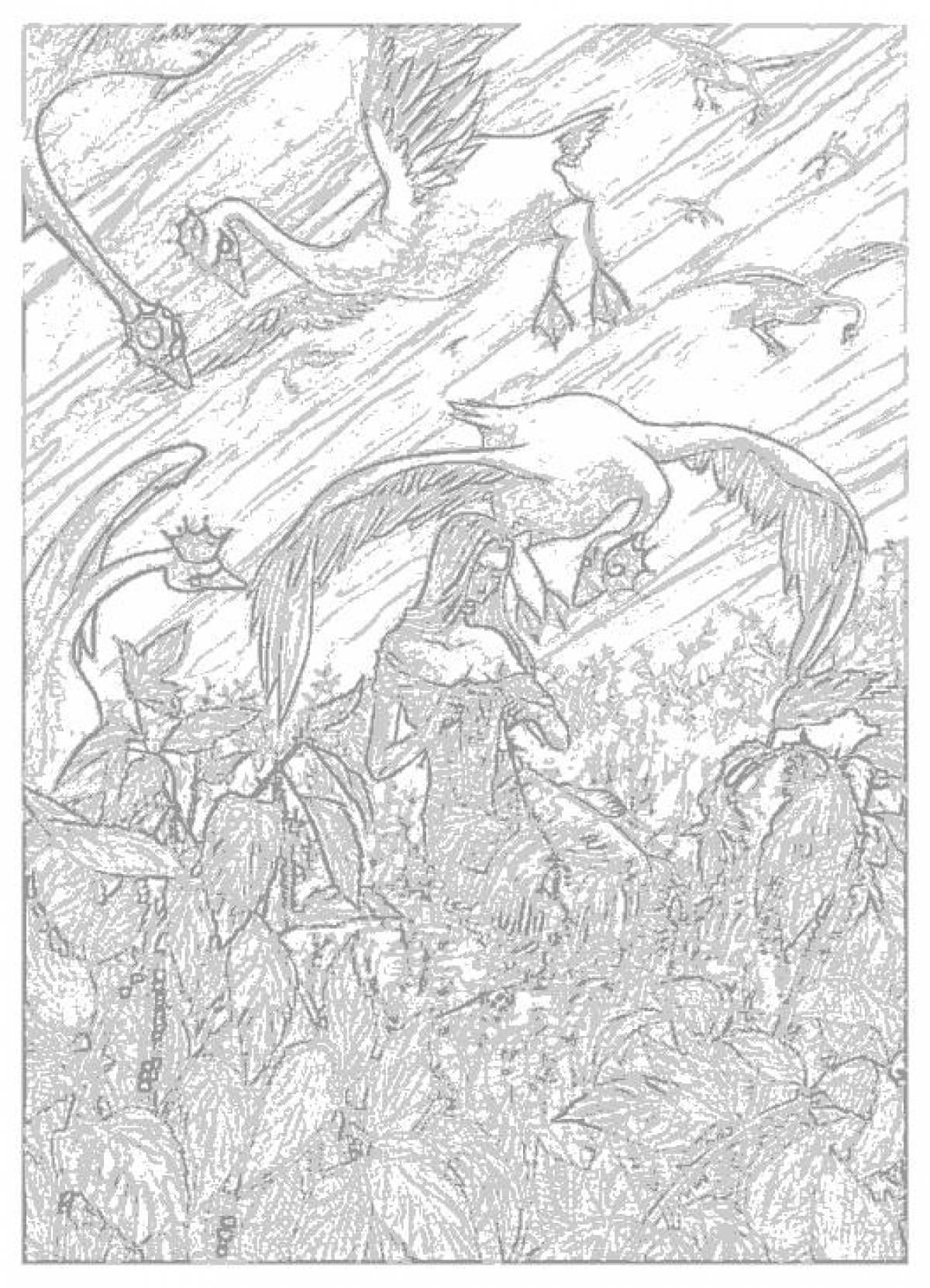 андерсен сказка дикие лебеди карандашом. дикие лебеди раскраска. раскраска дикие лебеди андерсен. раскраска дикие лебеди андерсен. г.