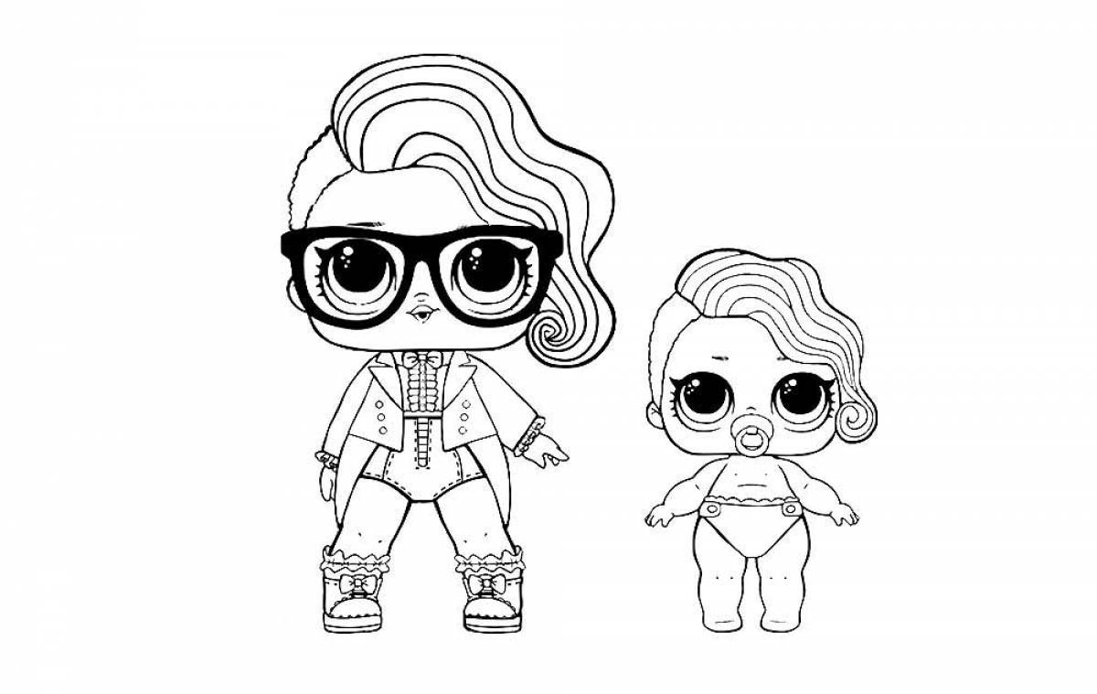 Doll lol confetti pop and glasses
