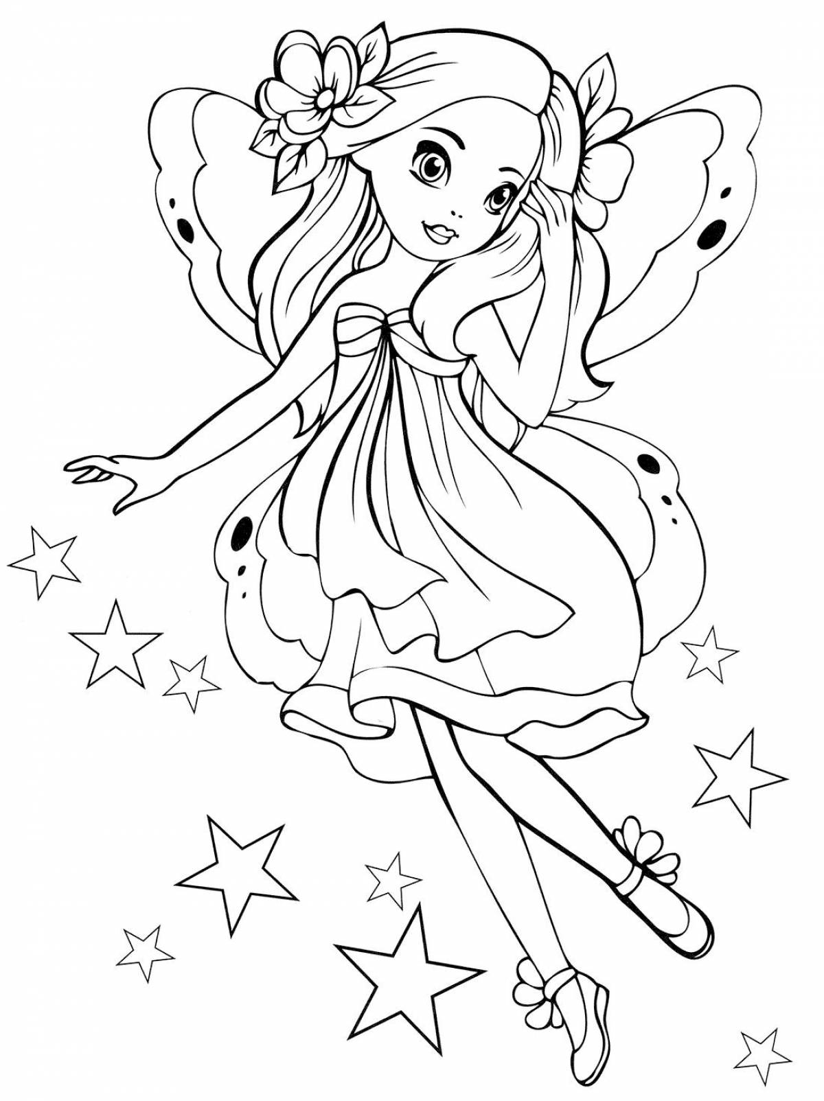 Photo Coloring pages for girls 8, 9, 10 years old