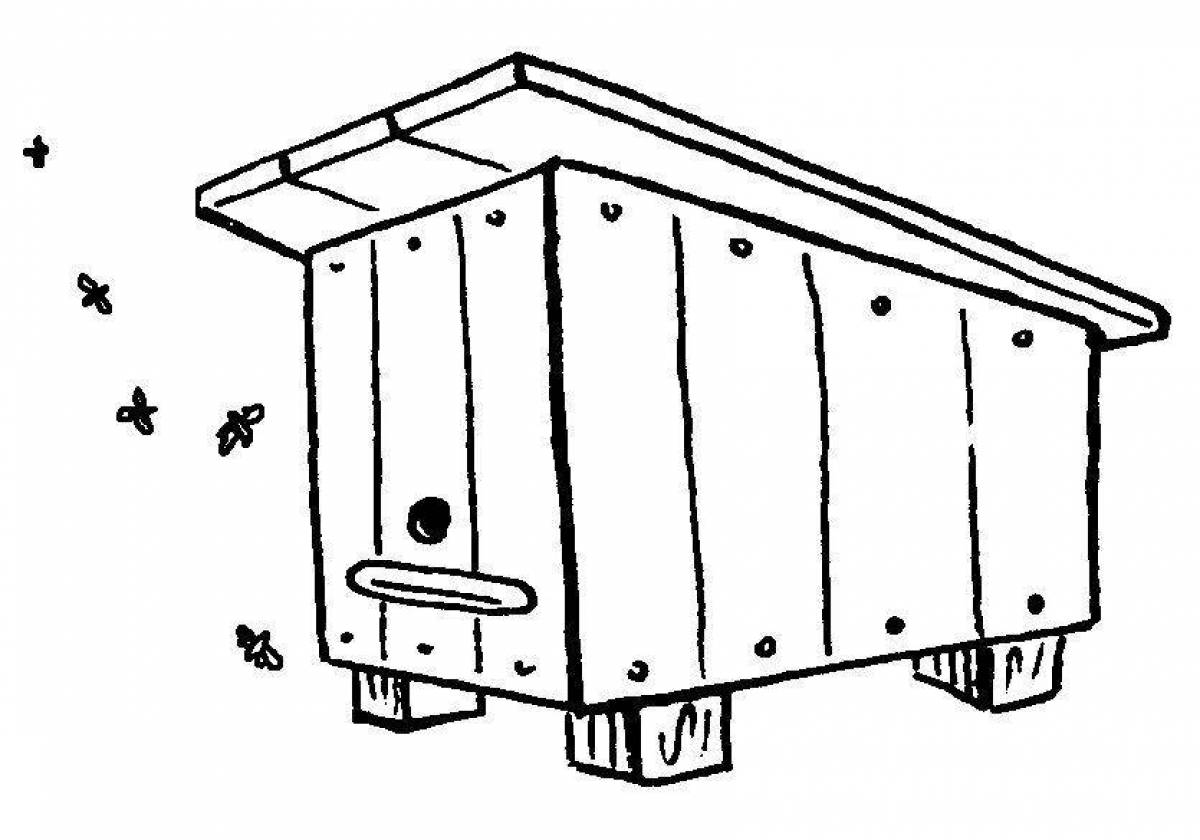 Улей рисунок. Улей раскраска. Улей раскраска для детей. Раскраска улей для пчел. Ульи раскраска для детей.