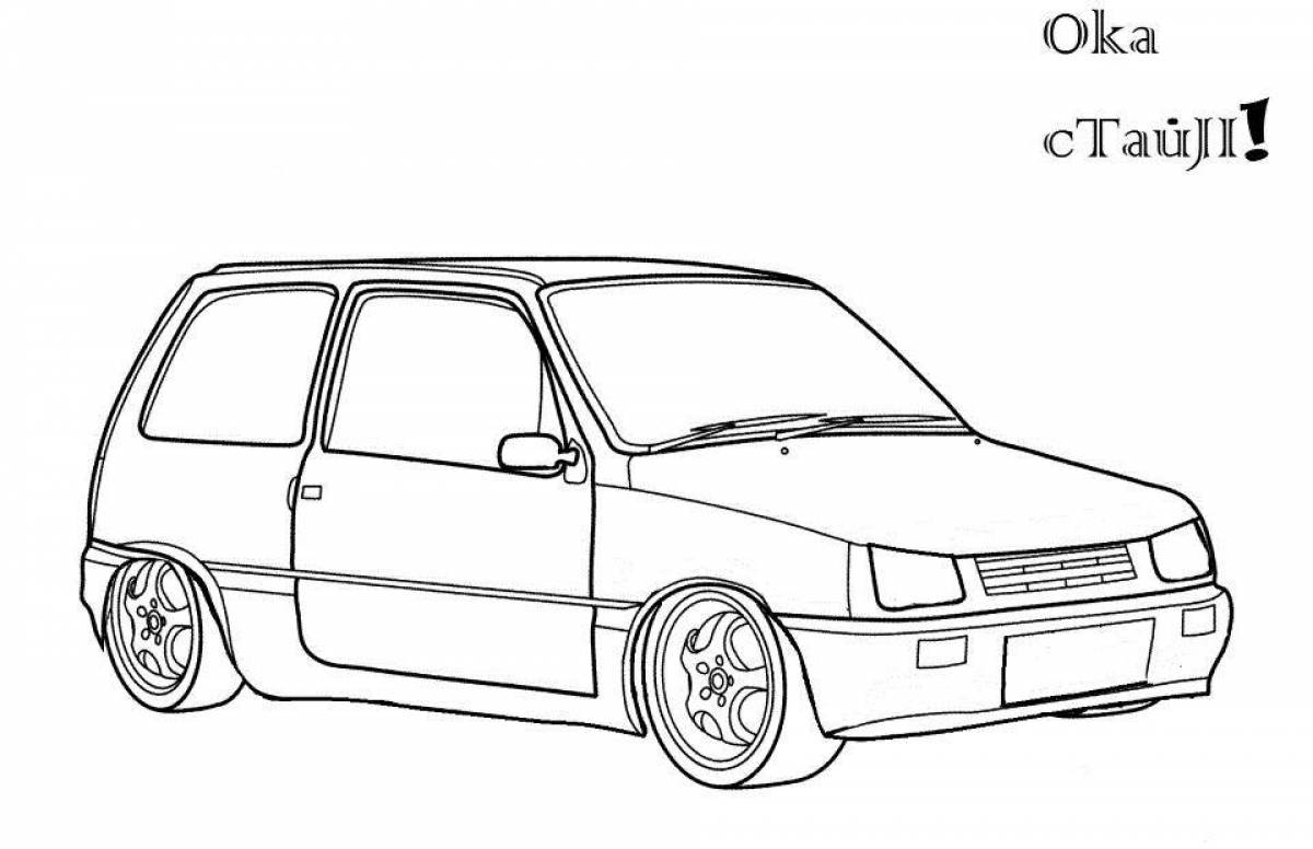 Ваз 1111 рисунок