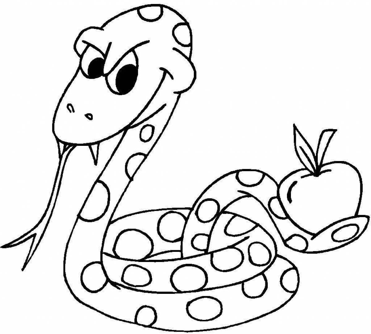 Увлекательная раскраска python