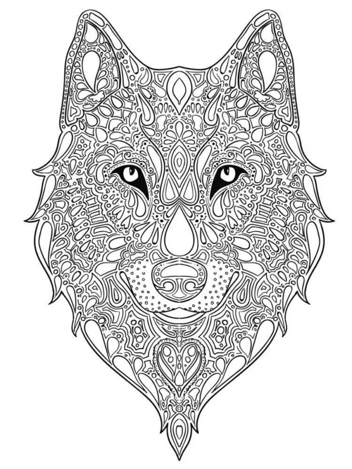 Antistress wolf #5