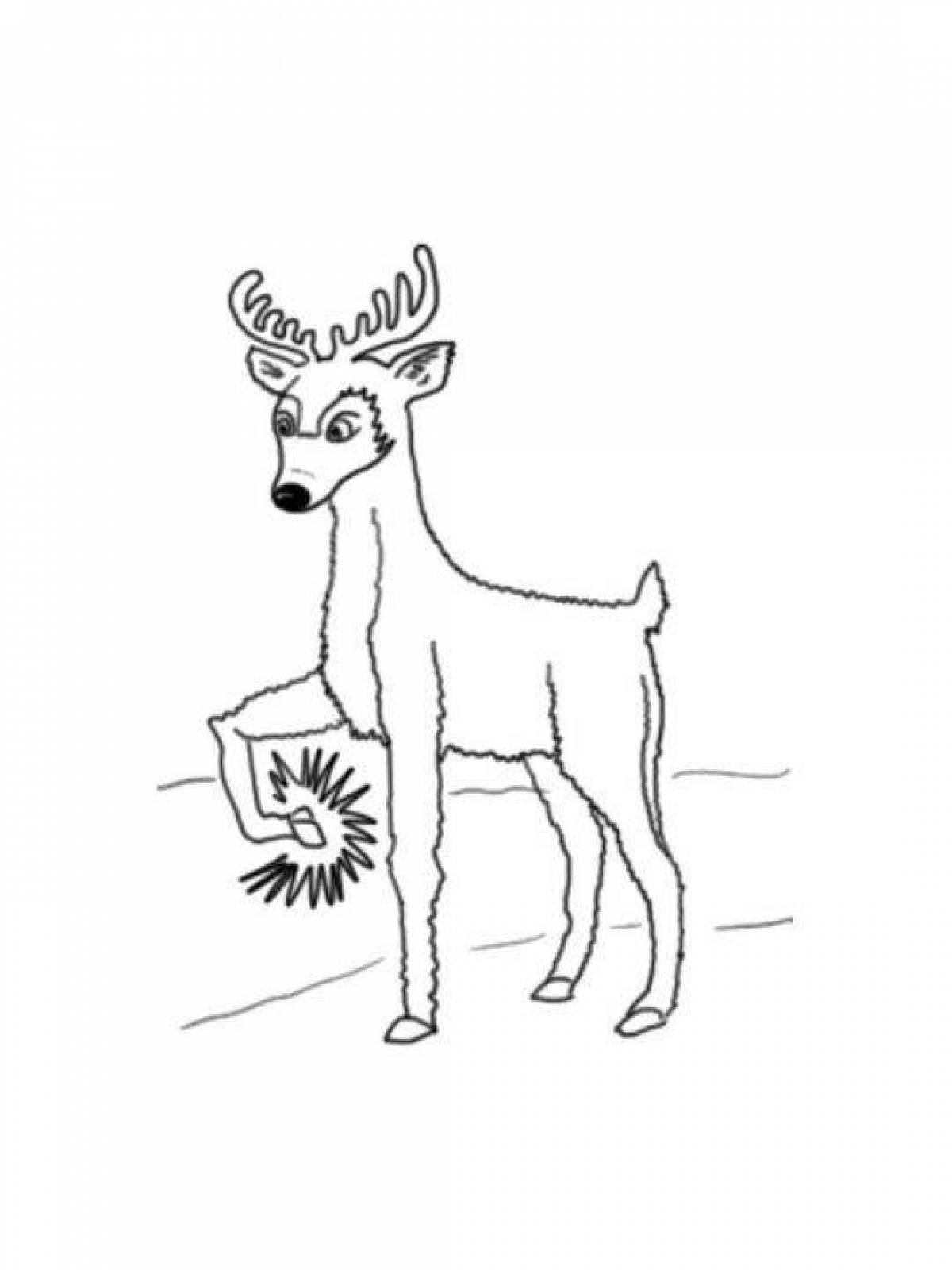 Поэтическая раскраска по сказкам бажова