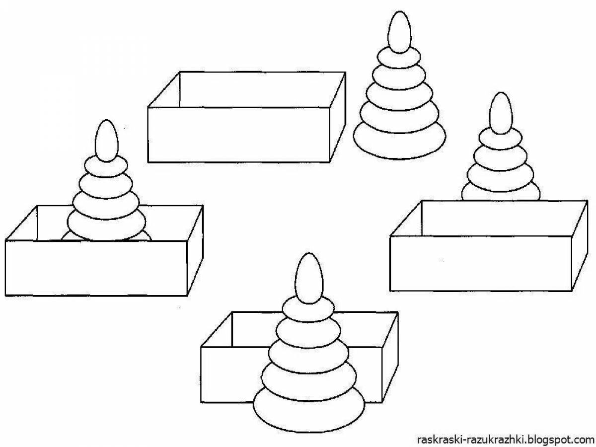 Pyramid for children #14