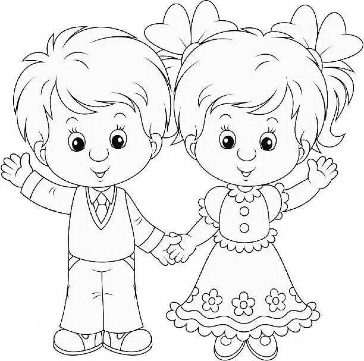 Boys and girls pictures for kids #2