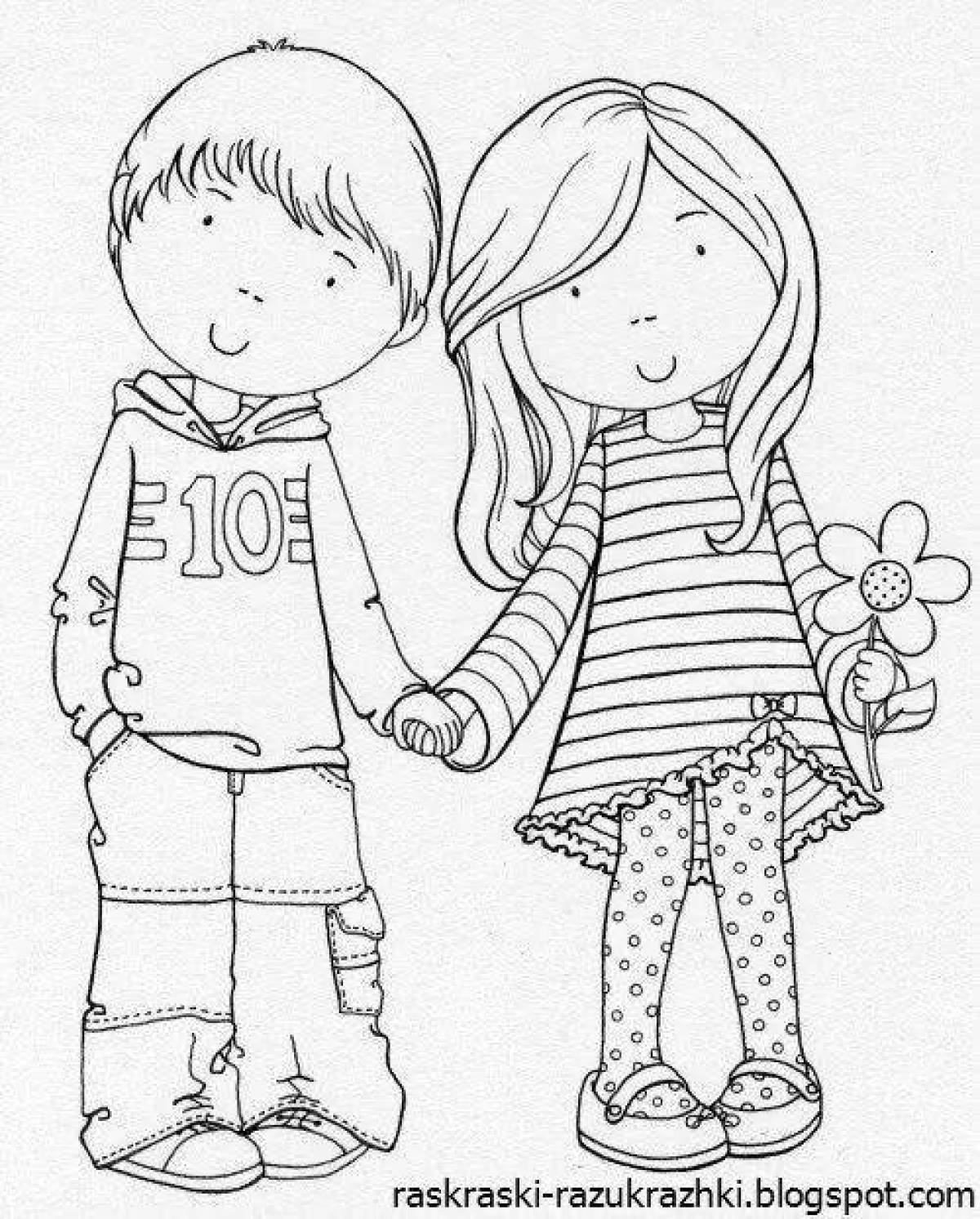Boys and girls pictures for kids #6