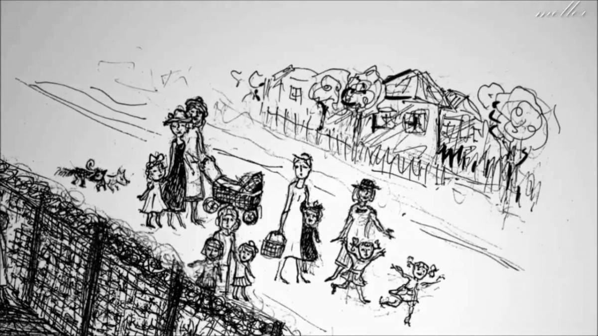 The Holocaust Desert Coloring Page