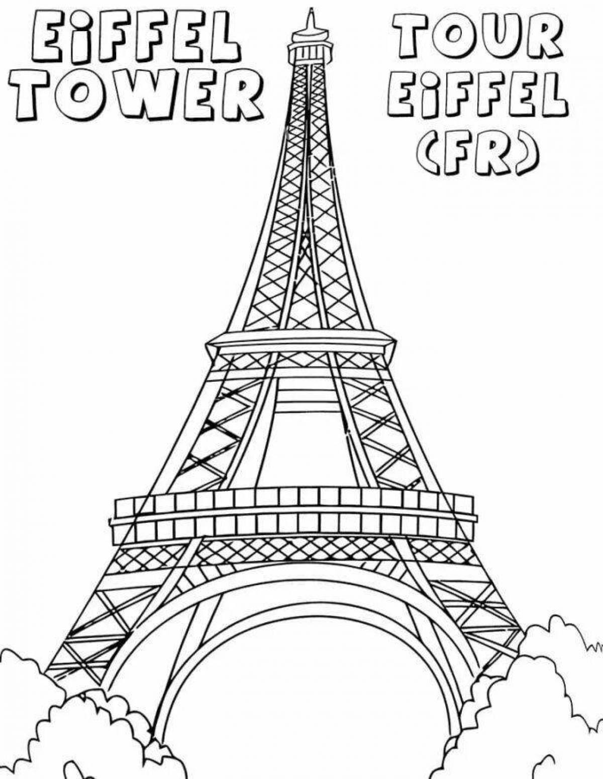 Awesome tower coloring book